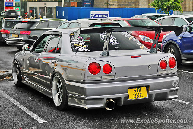 Nissan Skyline spotted in Cobham, United Kingdom