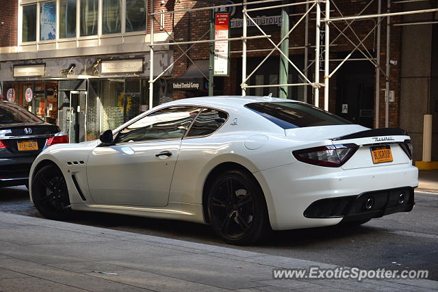 Maserati GranTurismo spotted in Manhattan, New York