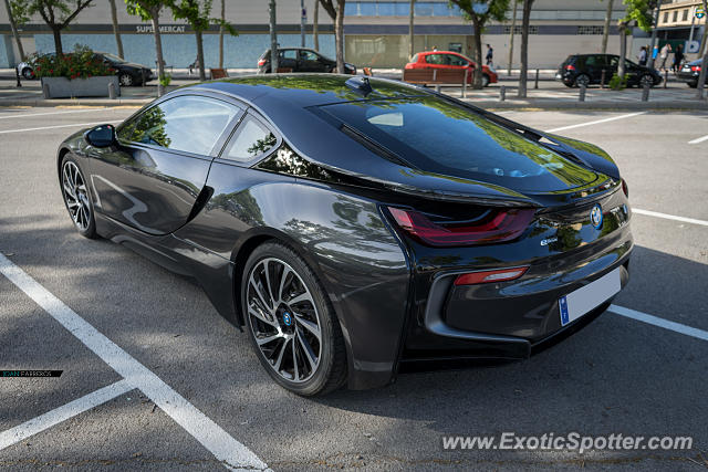 BMW I8 spotted in Platja d'Aro, Spain