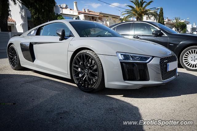 Audi R8 spotted in Empuriabrava, Spain