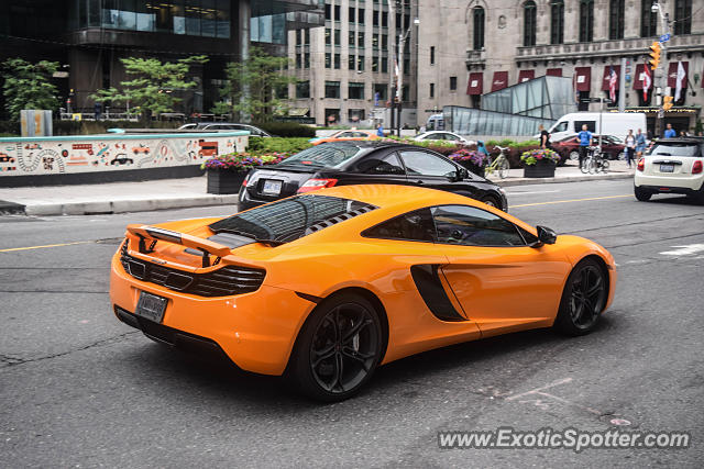 Mclaren MP4-12C spotted in Toronto, Canada