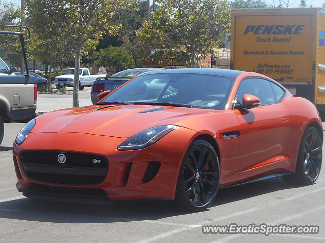 Jaguar F-Type spotted in San Diego, California