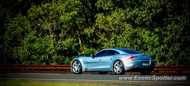 Fisker Karma spotted in Wall Township, New Jersey