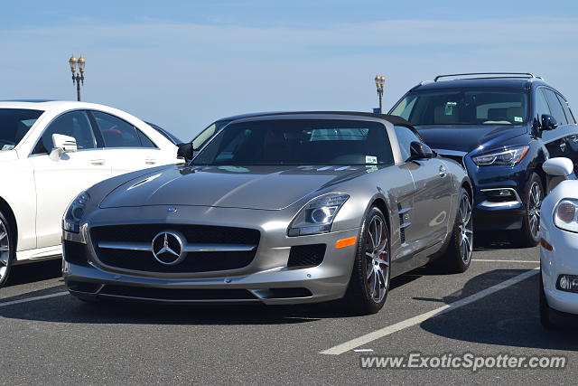 Mercedes SLS AMG spotted in Long Branch, New Jersey