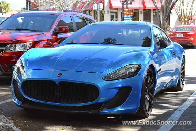 Maserati GranTurismo spotted in Fernandina Beach, Florida