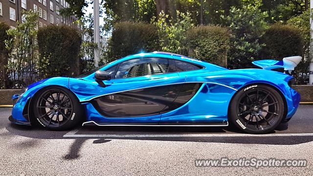 Mclaren P1 spotted in London, United Kingdom