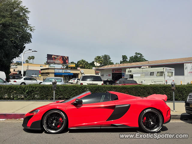 Mclaren 675LT spotted in Encino, California