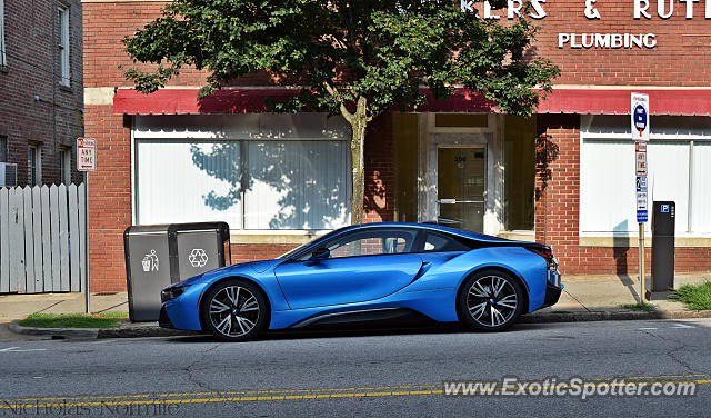 BMW I8 spotted in Raleigh, North Carolina