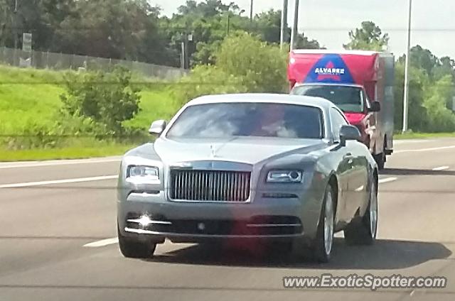Rolls-Royce Wraith spotted in Tampa, Florida