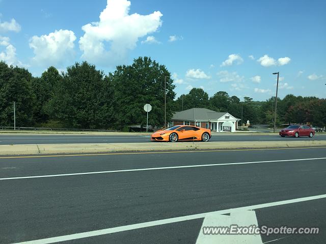 Lamborghini Huracan spotted in Cumming, Georgia