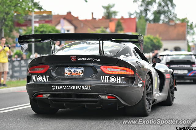 Dodge Viper spotted in Niepołomice, Poland