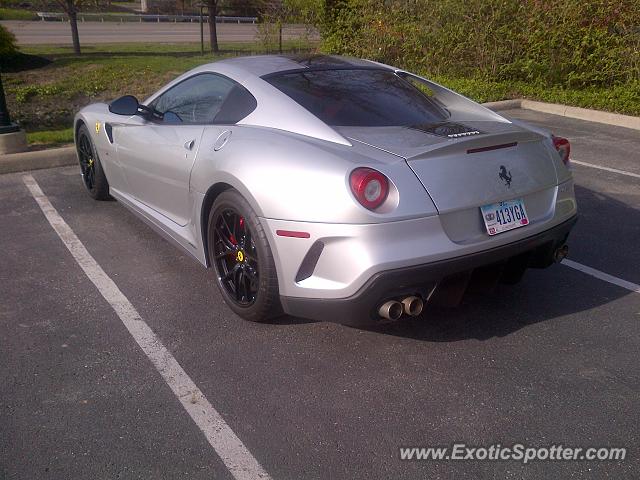 Ferrari 599GTO spotted in Gahanna, Ohio