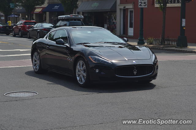 Maserati GranTurismo spotted in Summit, New Jersey