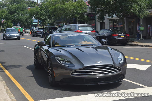 Aston Martin DB11 spotted in Summit, New Jersey