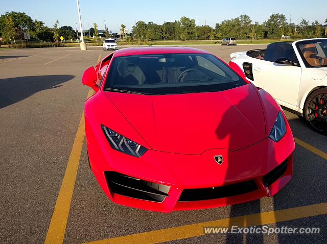 Lamborghini Huracan spotted in Minnetonka, Minnesota