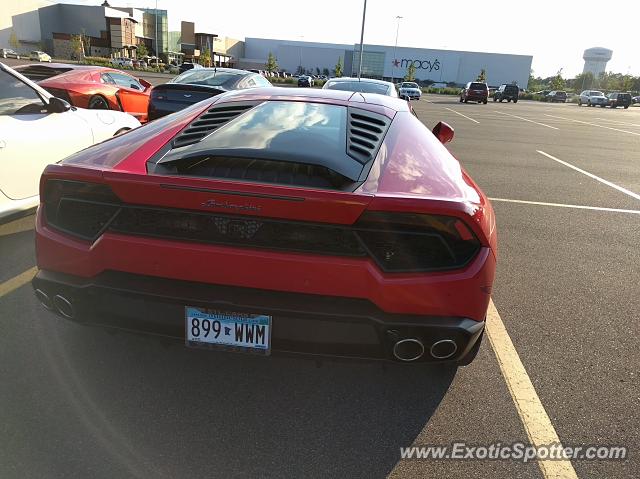 Lamborghini Huracan spotted in Minnetonka, Minnesota