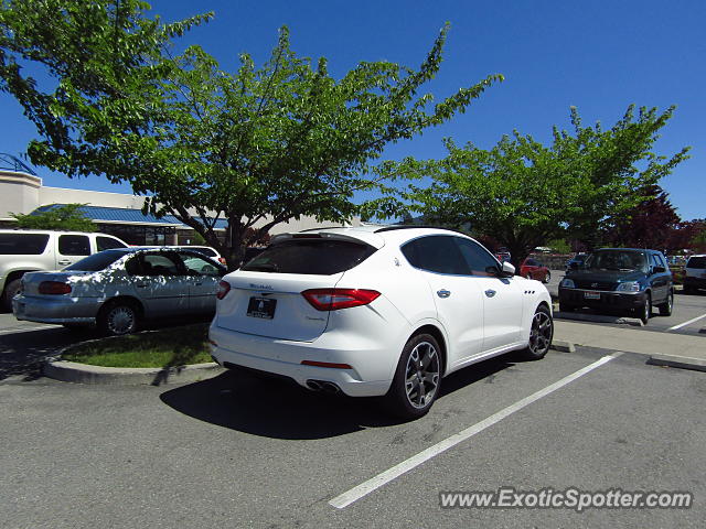 Maserati Levante spotted in Random Lowe's of, Idaho