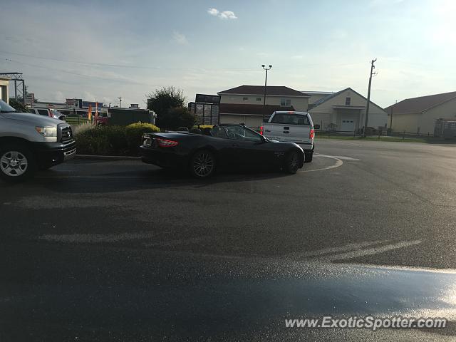 Maserati GranCabrio spotted in Lewes, Delaware