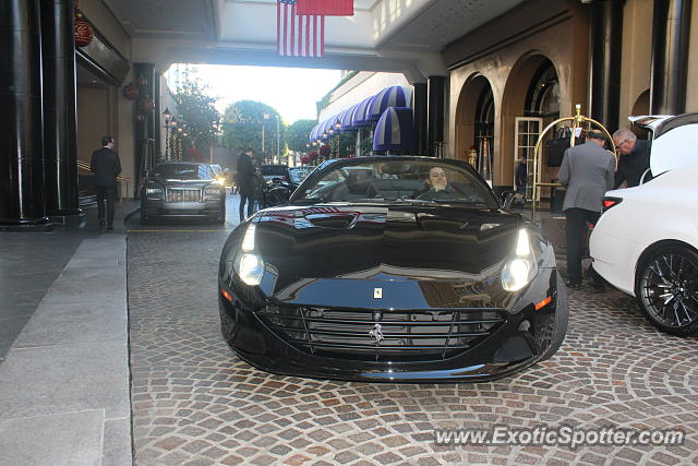 Ferrari California spotted in Beverly Hills, California