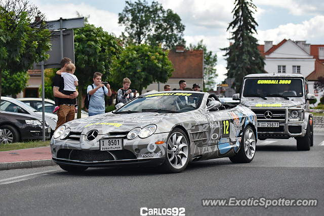 Mercedes SLR spotted in Niepołomice, Poland