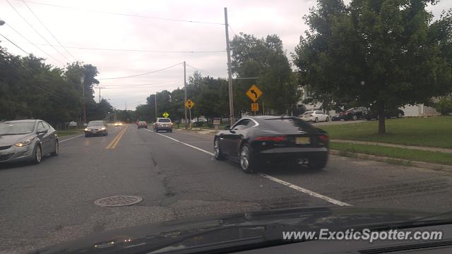 Jaguar F-Type spotted in Brick, New Jersey