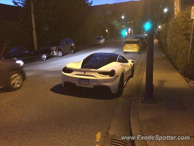 Ferrari 488 GTB spotted in Vancouver, Canada