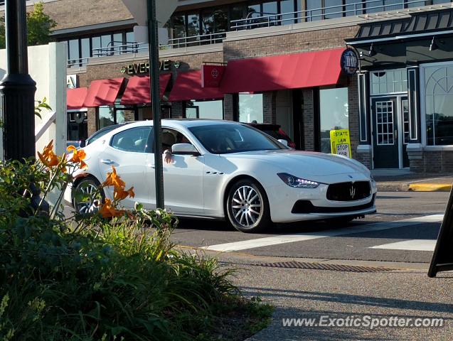 Maserati Ghibli spotted in Wayzata, Minnesota