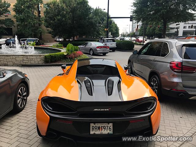 Mclaren 570S spotted in Buckhead, Georgia