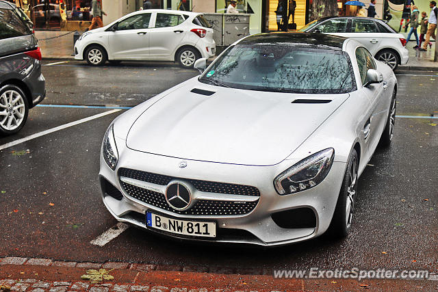 Mercedes AMG GT spotted in Düsseldorf, Germany