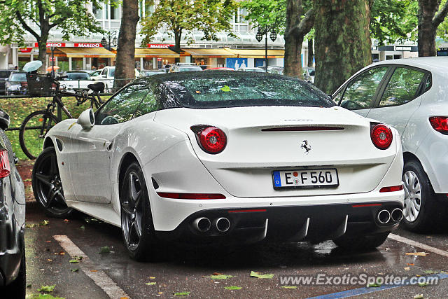 Ferrari California spotted in Düsseldorf, Germany