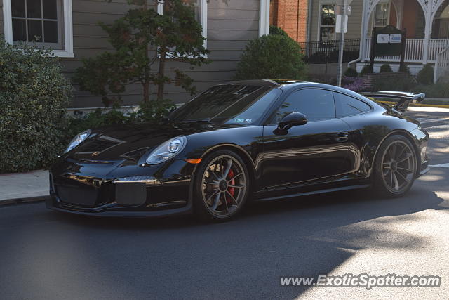 Porsche 911 GT3 spotted in Doylestown, Pennsylvania