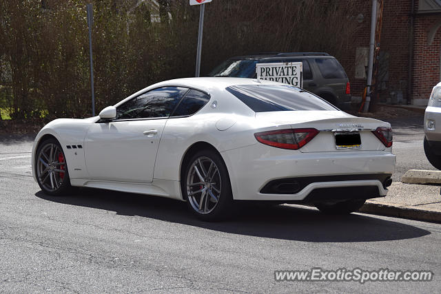 Maserati GranTurismo spotted in Doylestown, Pennsylvania