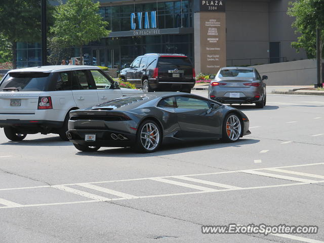 Lamborghini Huracan spotted in Atlanta, Georgia