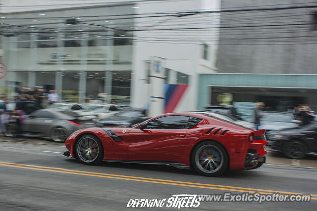 Ferrari F12 spotted in São Paulo, Brazil