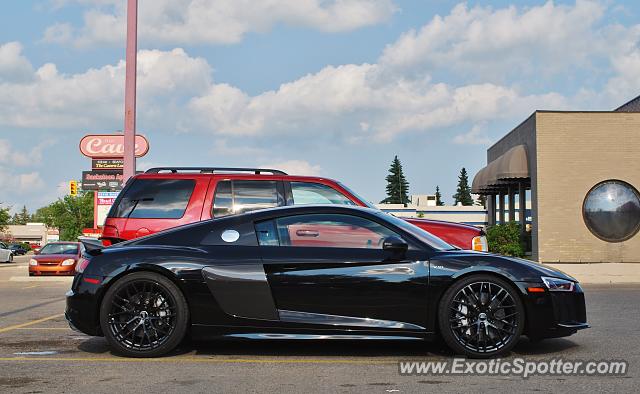 Audi R8 spotted in Saskatoon, Canada