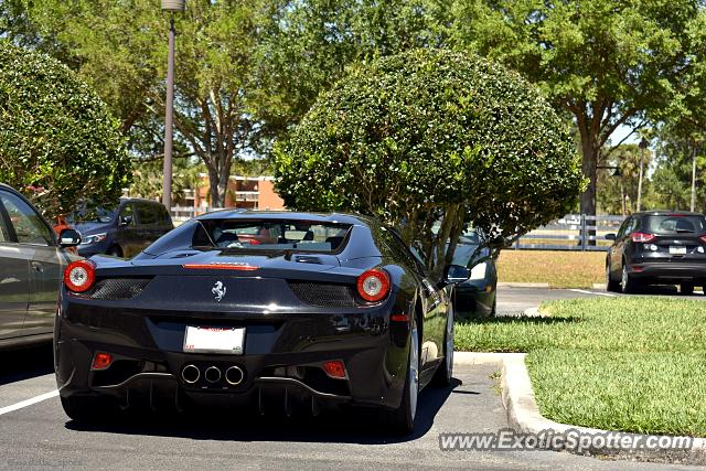 Ferrari 458 Italia spotted in Celebration, Florida