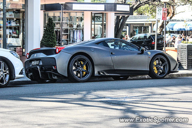 Ferrari 458 Italia spotted in Sydney, Australia