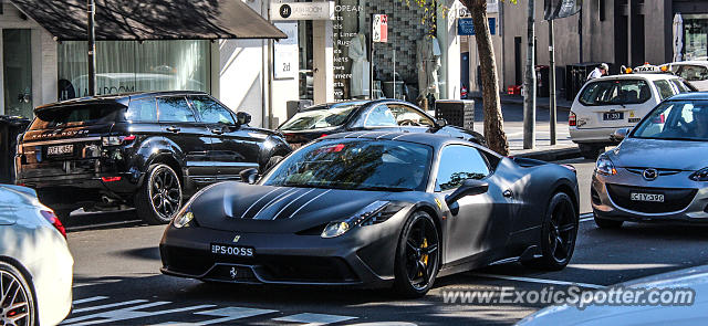 Ferrari 458 Italia spotted in Sydney, Australia