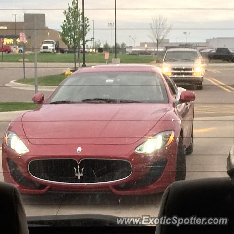 Maserati GranTurismo spotted in Traverse City, Michigan