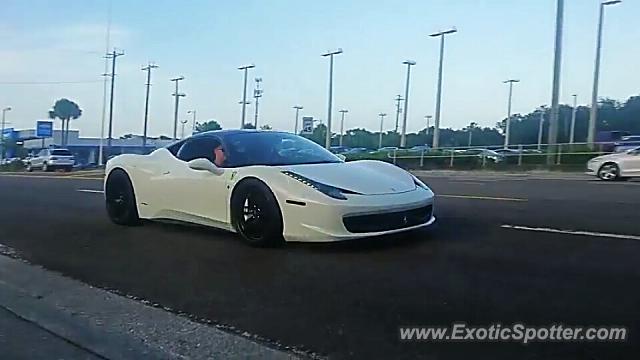 Ferrari 458 Italia spotted in Tampa, Florida