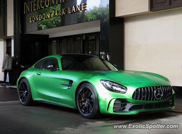 Mercedes AMG GT spotted in London, United Kingdom