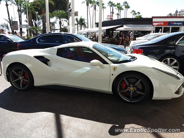 Ferrari 488 GTB spotted in Cannes, France