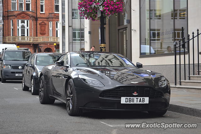 Aston Martin DB11 spotted in London, United Kingdom