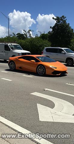 Lamborghini Huracan spotted in North Miami, Florida