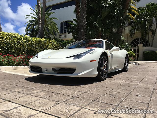 Ferrari 458 Italia spotted in Palm Beach, Florida