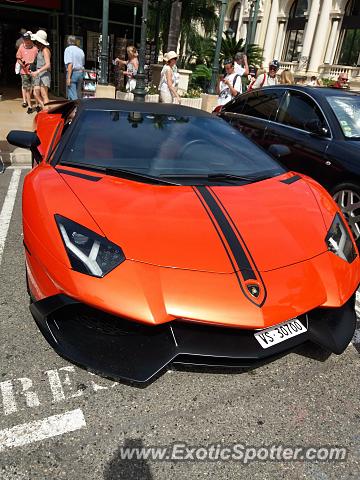 Lamborghini Aventador spotted in Monte Carlo, Monaco