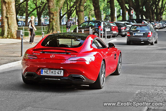 Mercedes AMG GT spotted in Düsseldorf, Germany