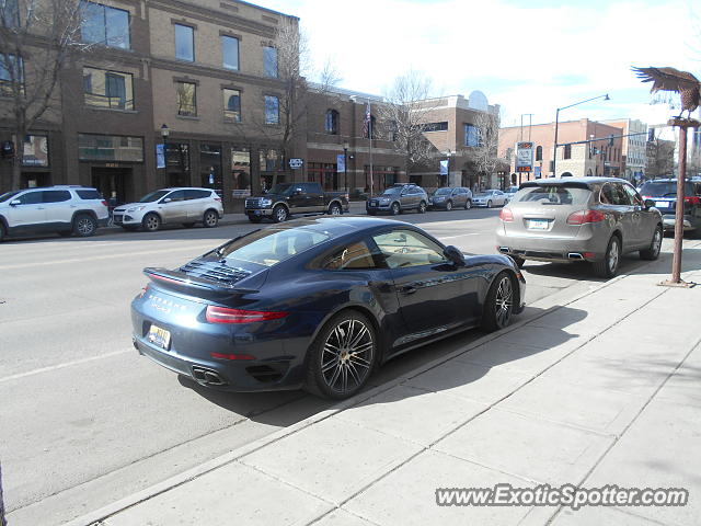 Porsche 911 Turbo spotted in Bozeman, Montana