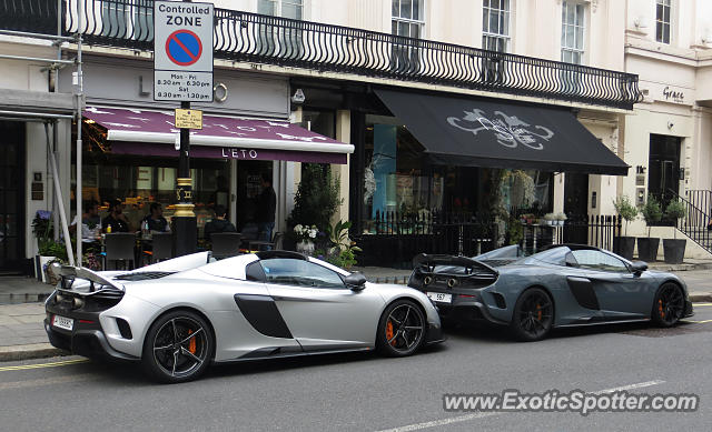 Mclaren 675LT spotted in London, United Kingdom