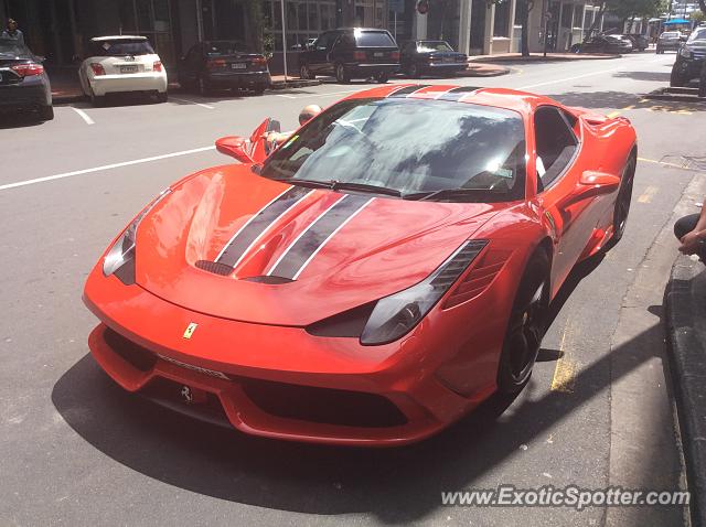 Ferrari 458 Italia spotted in Auckland, New Zealand